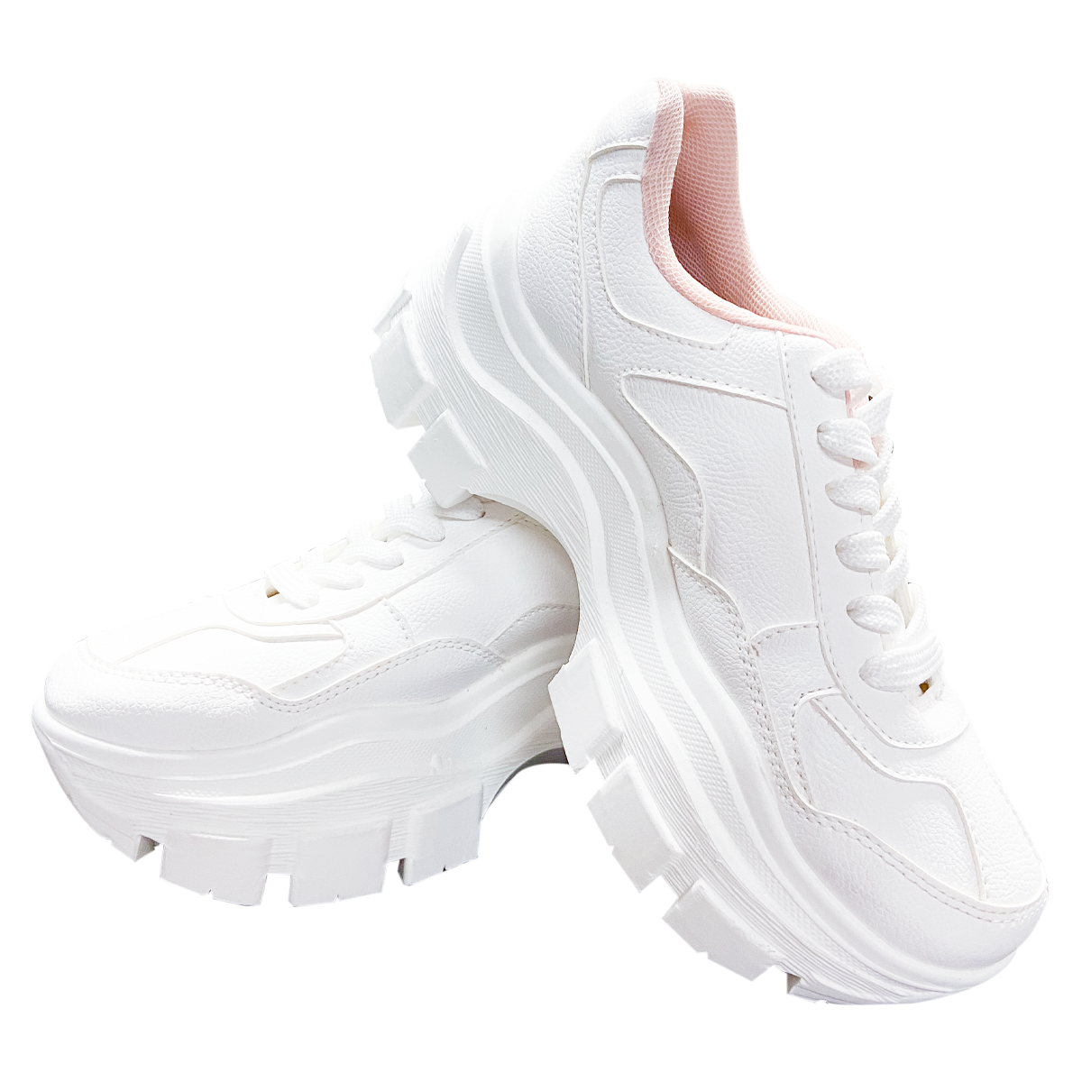 Tenis blanco para mujerTA744 – ZAVATTY