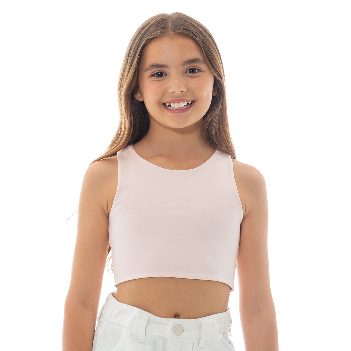 Top Tara De Pepe Jeans Para Niñas - Blusa De Algodón Suave, Manga Larga, Con Volantes En Cuello Y Delantero, Botón Frontal