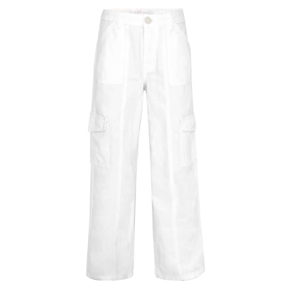 PANTALON CARGO PARA NIÑAS BLANCO