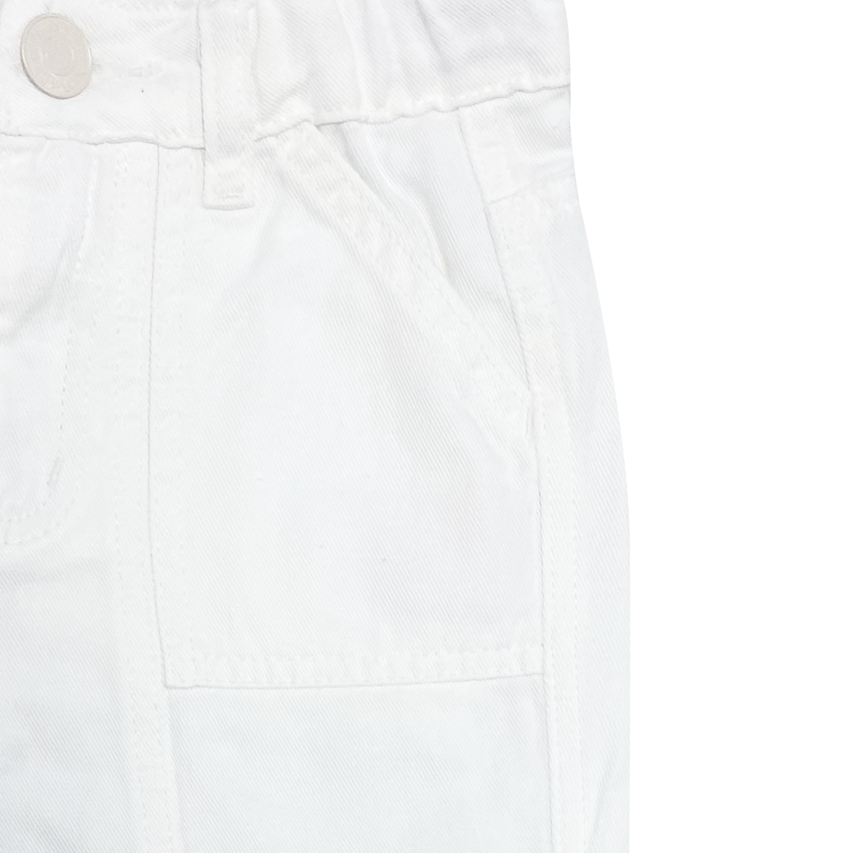 PANTALON CARGO PARA NIÑAS BLANCO