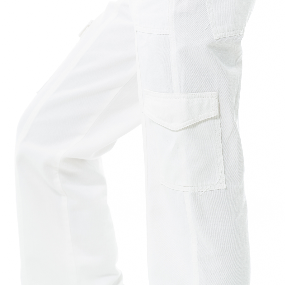 PANTALON CARGO PARA NIÑAS BLANCO