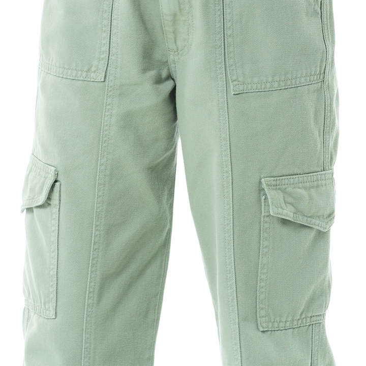 PANTALON CARGO PARA NIÑAS VERDE