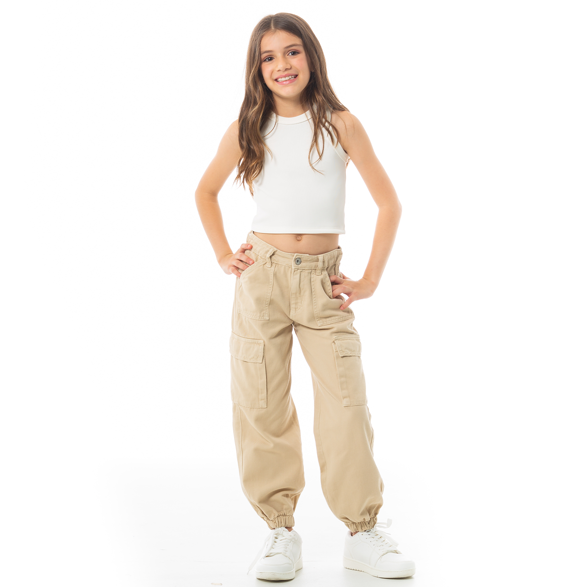 JOGGER CARGO PARA NIÑAS