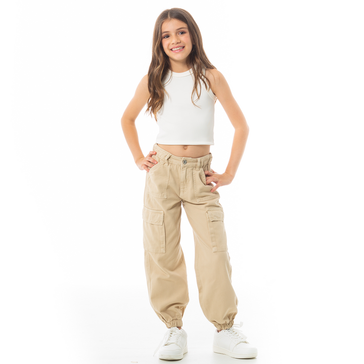 JOGGER CARGO PARA NIÑAS