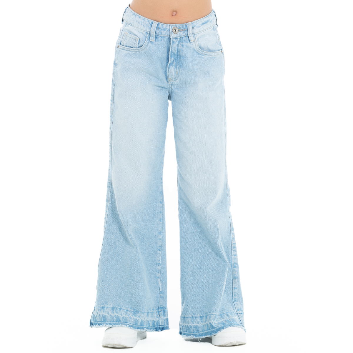 JEAN PARA NIÑAS CLASICO BOTA CAMPANA