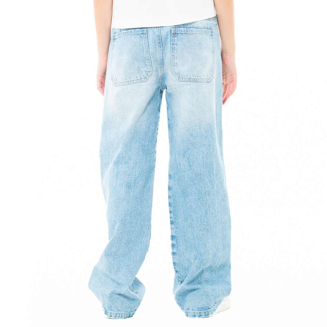JEAN PARA NIÑAS BOTA RECTA