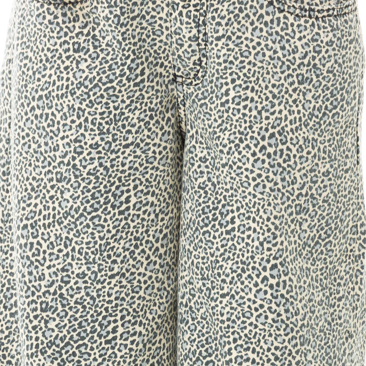 JEAN PARA NIÑAS ANIMAL PRINT BOTA RECTA