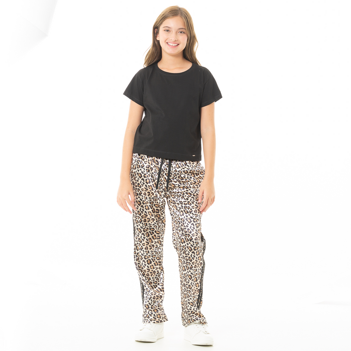 SUDADERA PARA NIÑAS ANIMAL PRINT