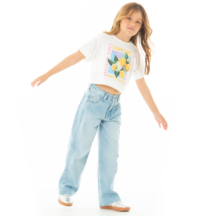JEAN PARA NIÑAS CLASICO BOTA RECTA