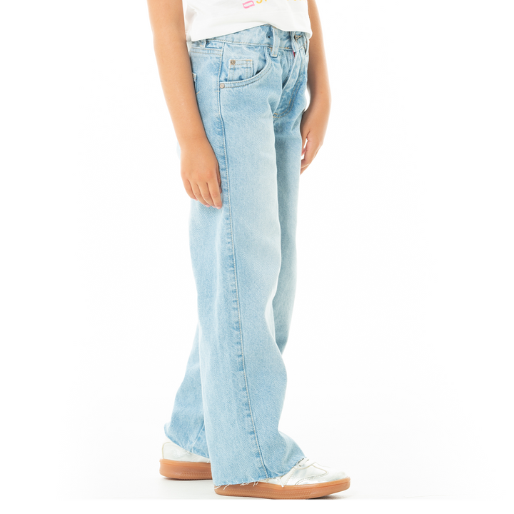 JEAN PARA NIÑAS CLASICO BOTA RECTA