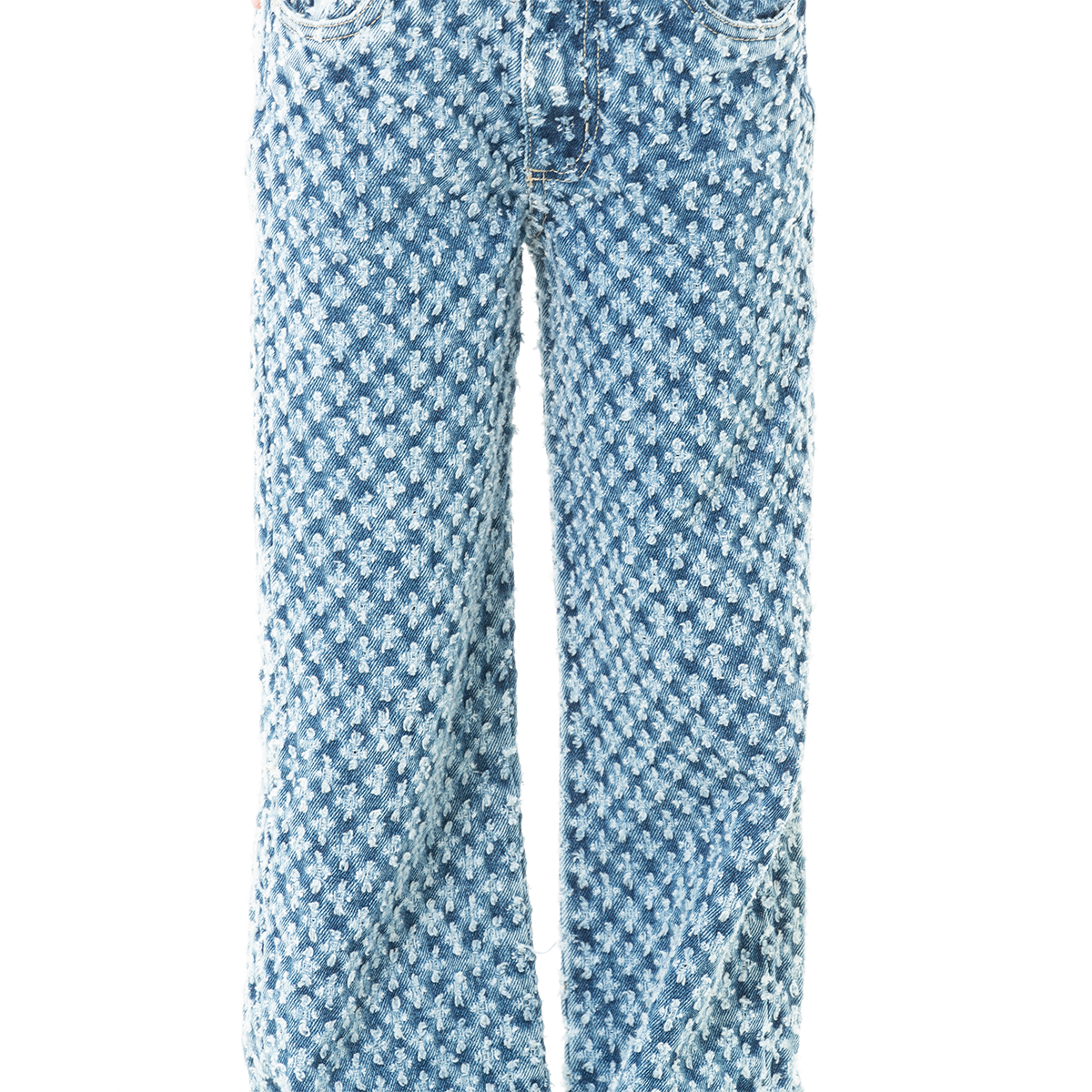 JEAN PARA NIÑAS INDIGO BOTA RECTA