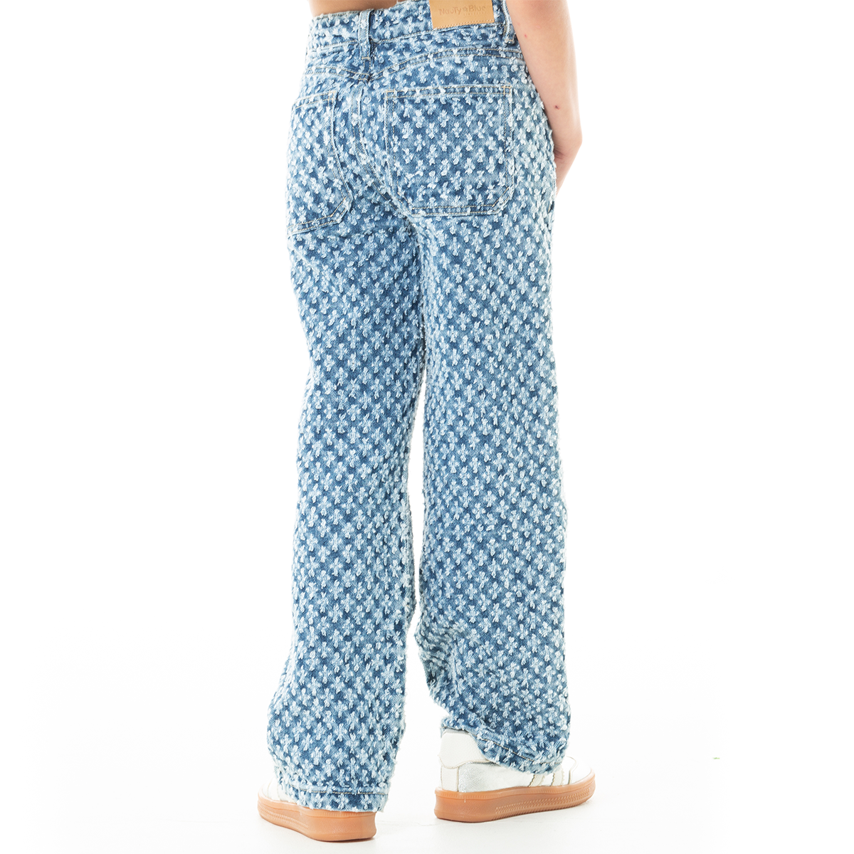 JEAN PARA NIÑAS INDIGO BOTA RECTA