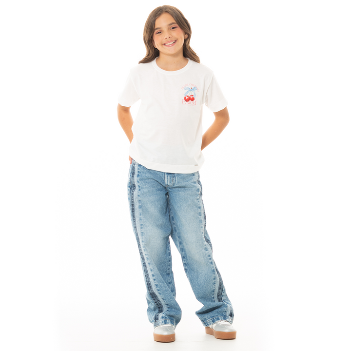 JEAN PARA NIÑAS CLASICO BOTA RECTA