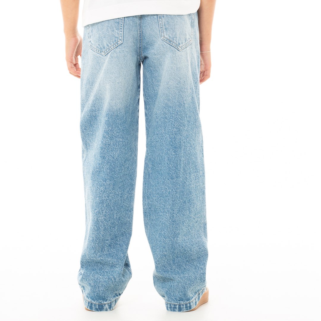 JEAN PARA NIÑAS CLASICO BOTA RECTA
