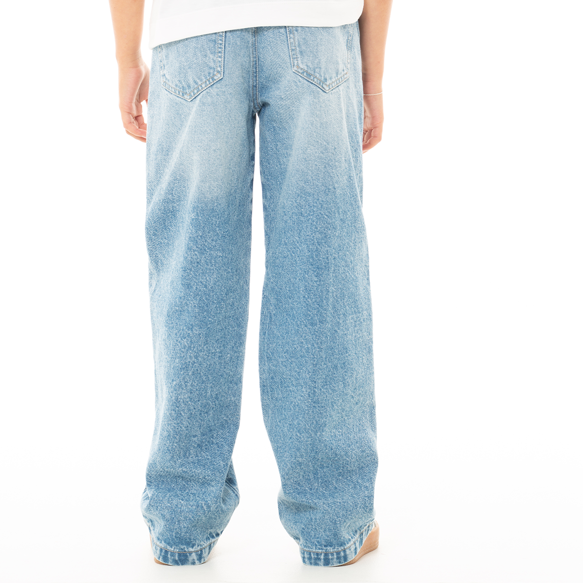 Jean para niñas bota recta - Azul