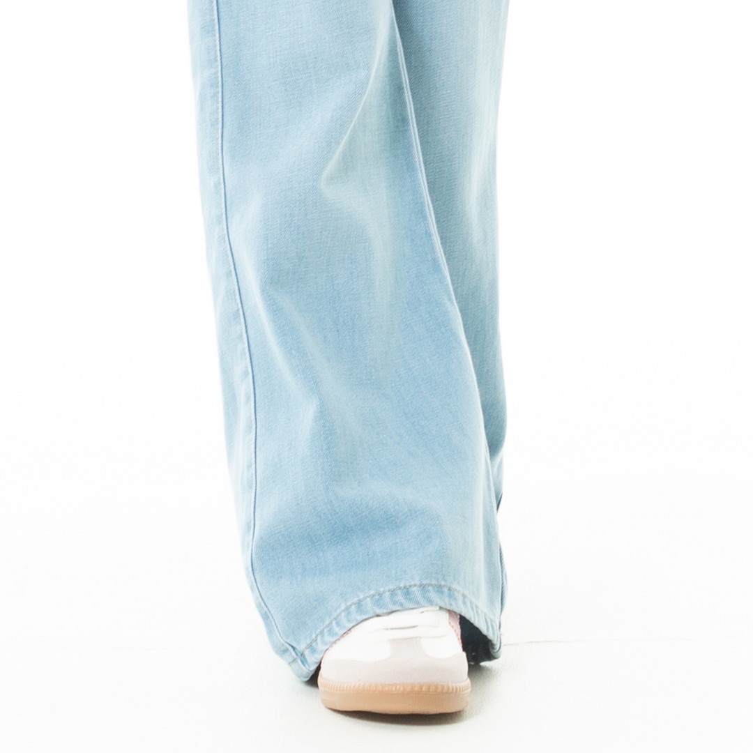 JEAN PARA NIÑAS CLASICO BOTA CAMPANA