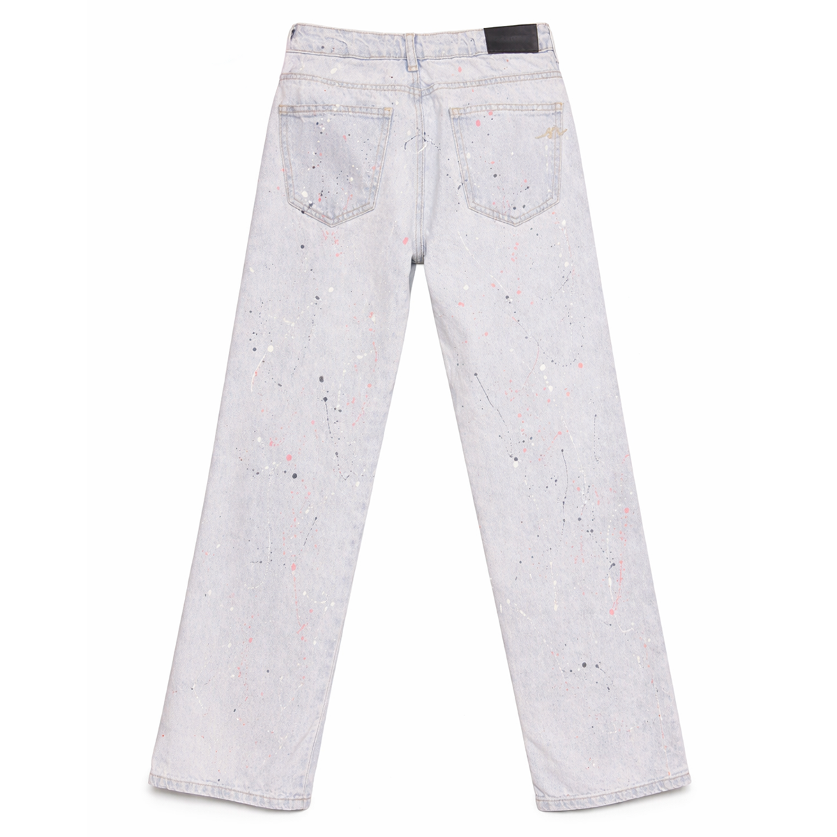Jean para niñas con detalles en pintura