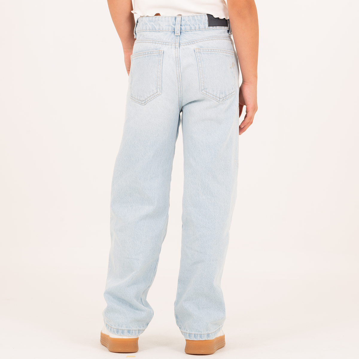 Jean para niñas con detalles en piedras (rhinestones)
