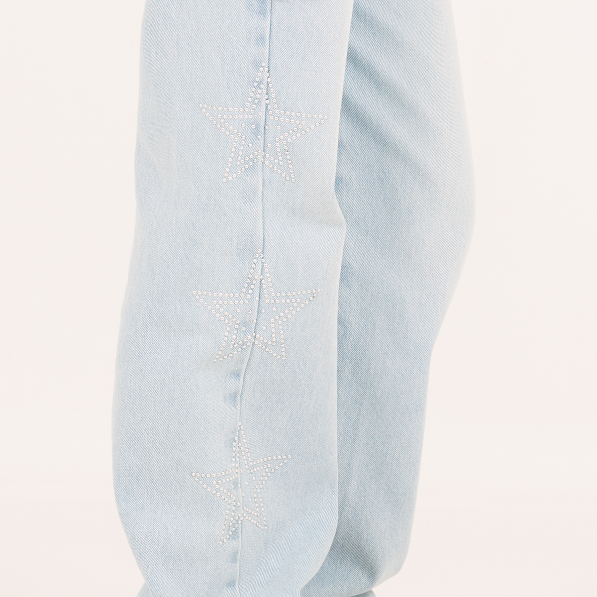 Jean para niñas con detalles en piedras (rhinestones)