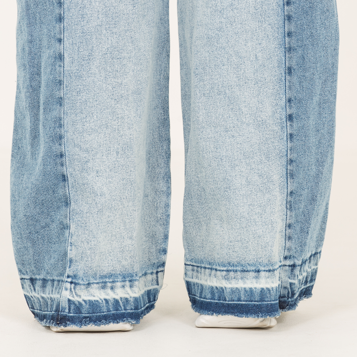 JEAN PARA NIÑAS WIDE LEG - AZUL