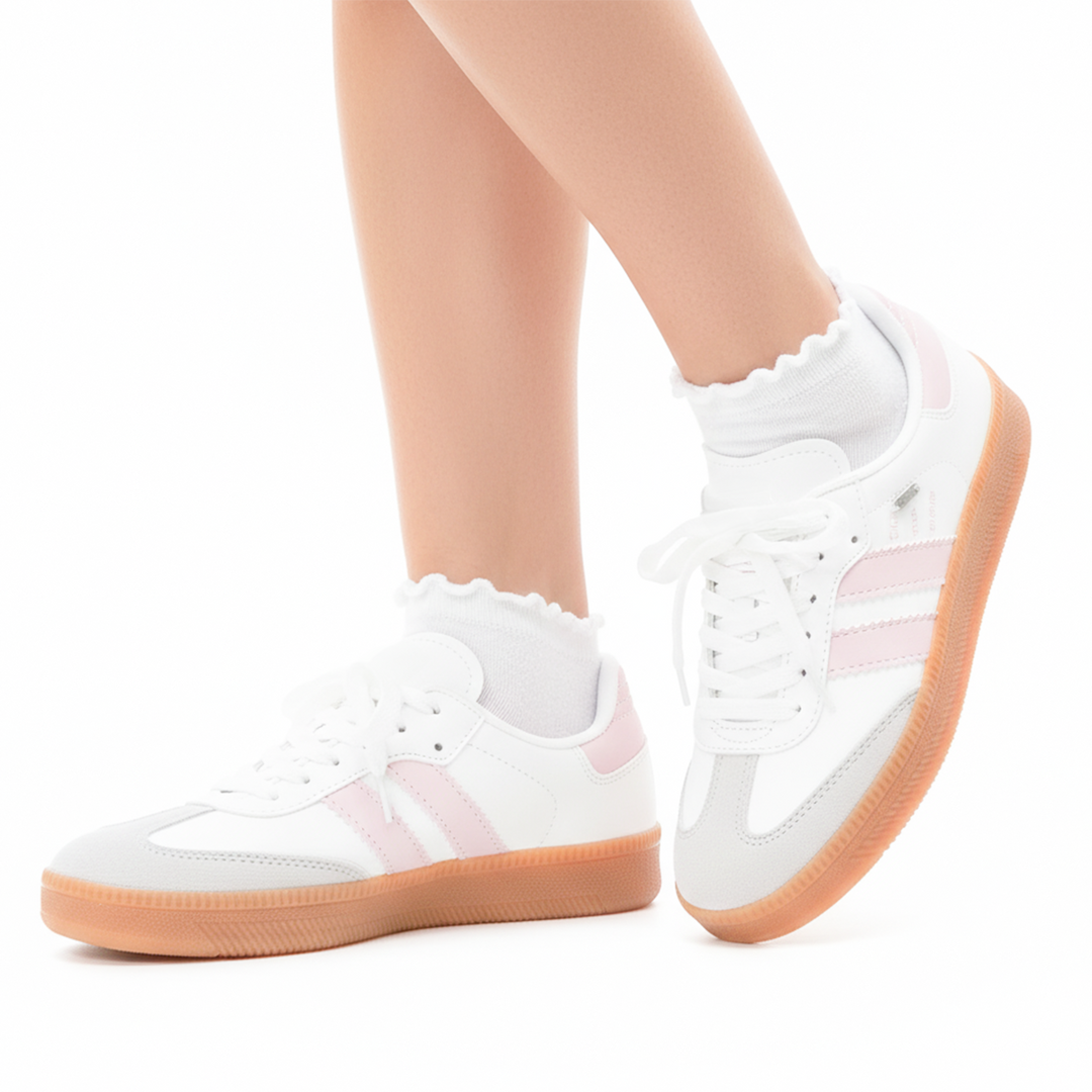 TENIS PARA NIÑAS COLOR BLANCO
