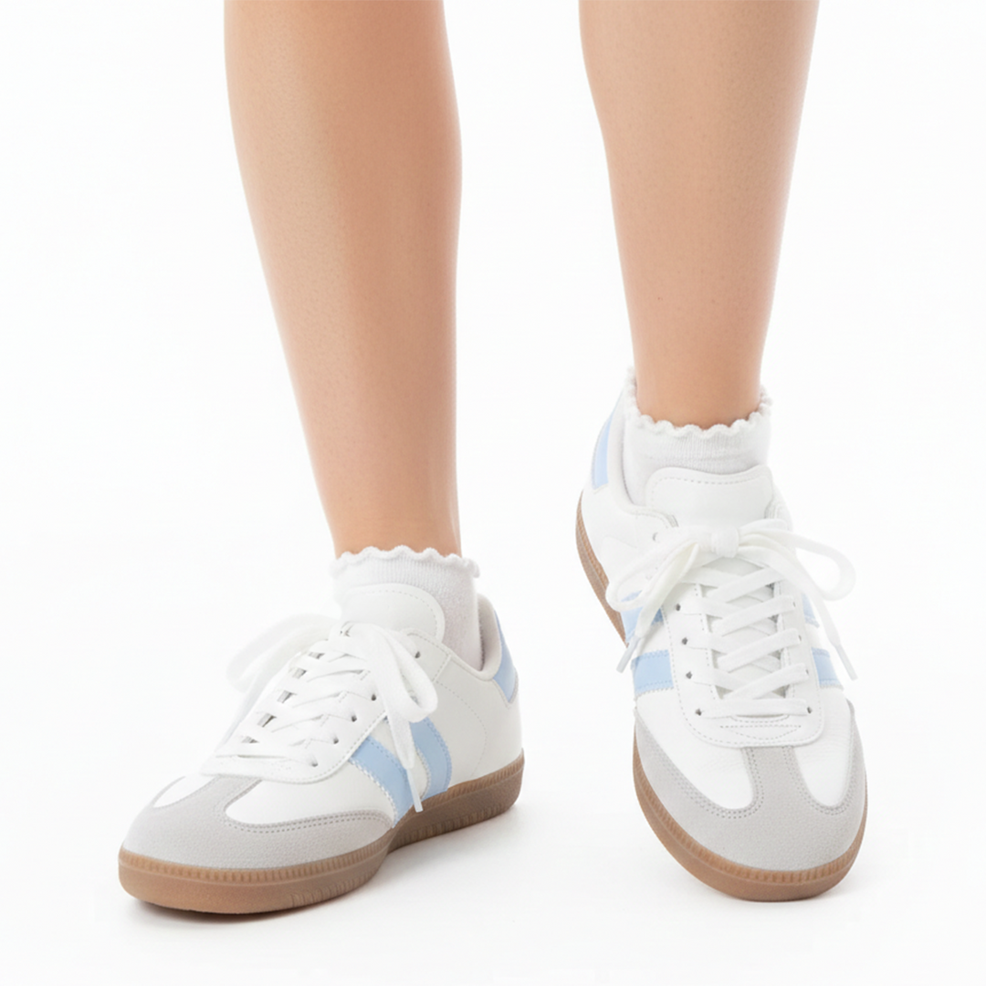 TENIS PARA NIÑAS BLANCOS