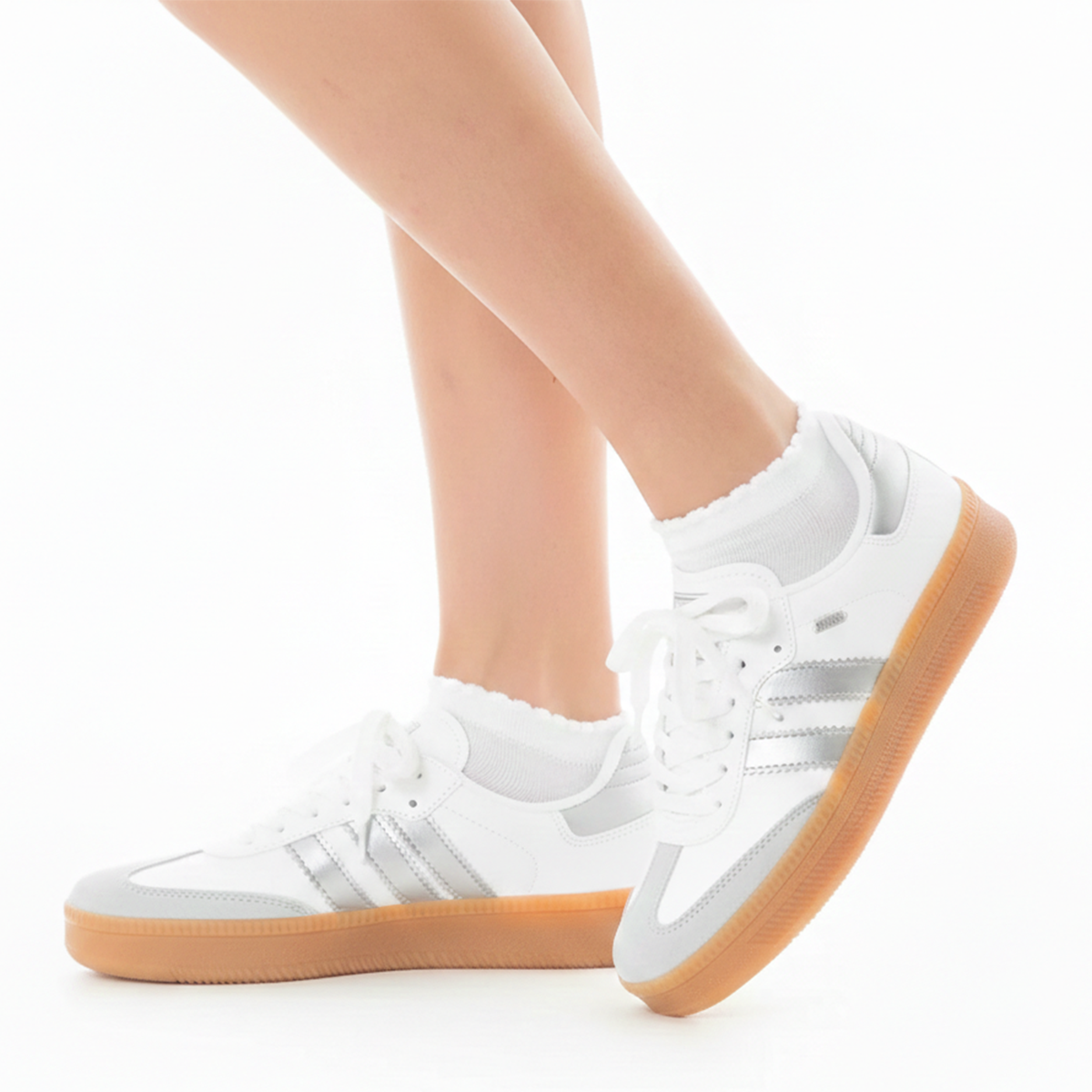TENIS PARA NIÑAS COLOR BLANCO