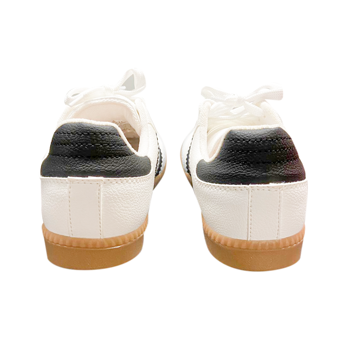 TENIS PARA NIÑAS COLOR BLANCO CON NEGRO