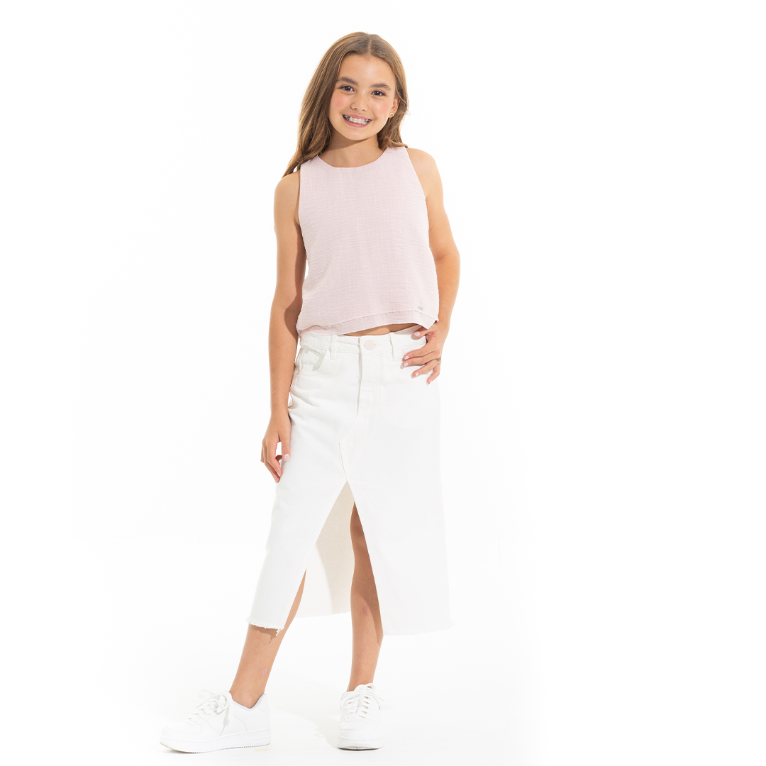 FALDA PARA NIÑAS LARGA