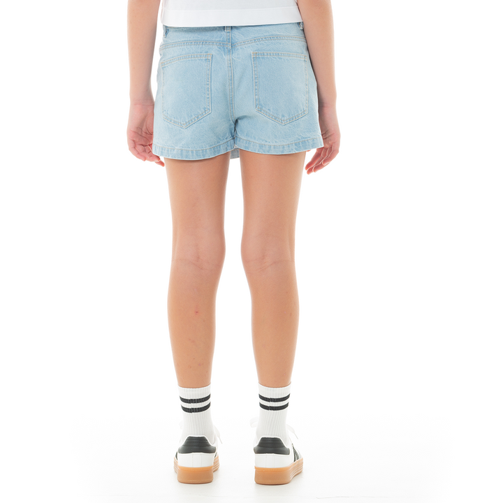 FALDA SHORT PARA NIÑAS DISEÑO EN DENIM