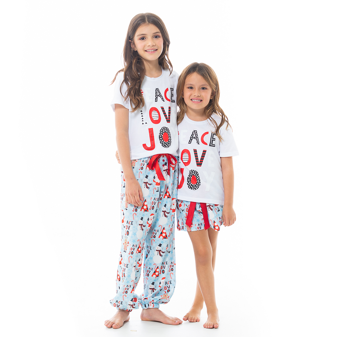 PIJAMA DE PANTALÓN PARA NIÑAS