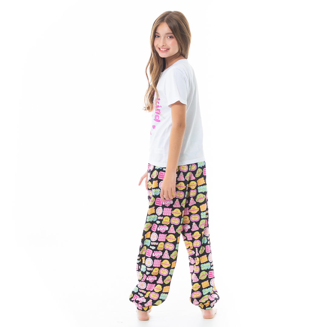 PIJAMA DE PANTALÓN PARA NIÑAS