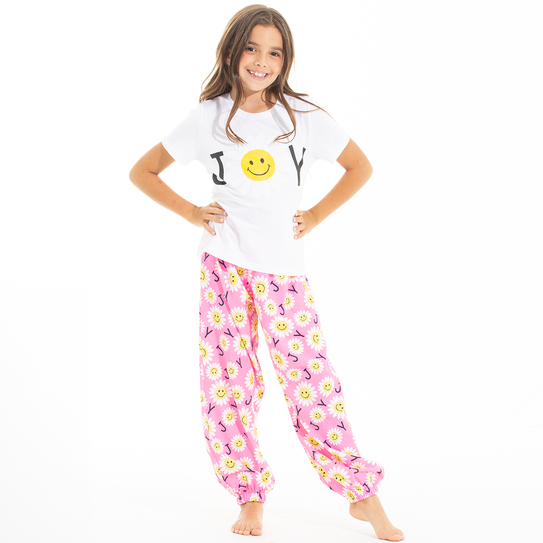 PIJAMA PARA NIÑAS DE PANTALÓN JOY