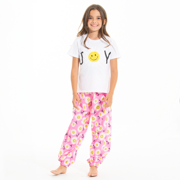 PIJAMA PARA NIÑAS DE PANTALÓN JOY
