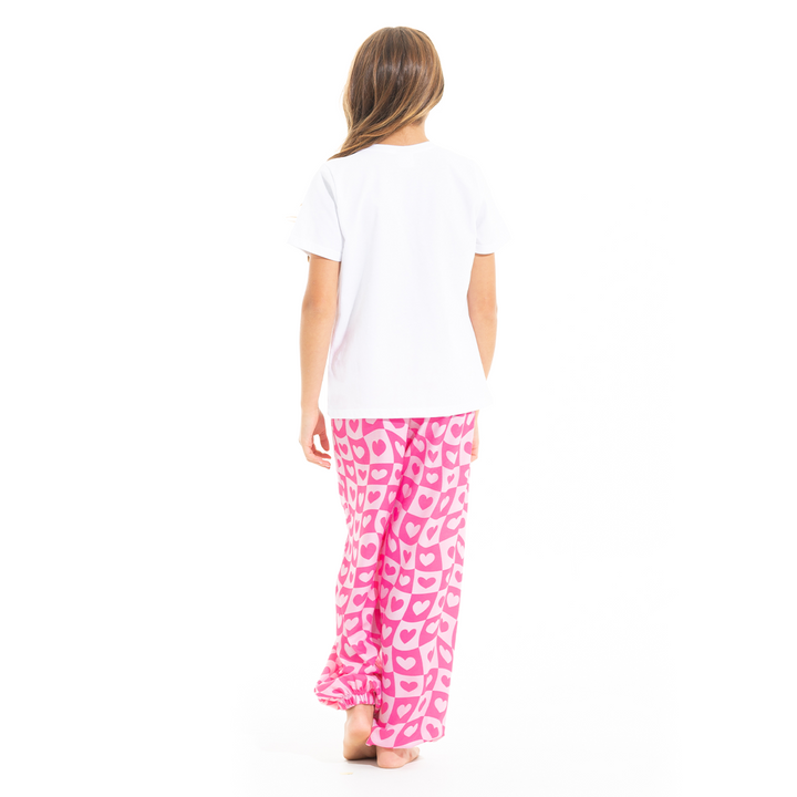 PIJAMA PARA NIÑAS DE PANTALÓN LOVE