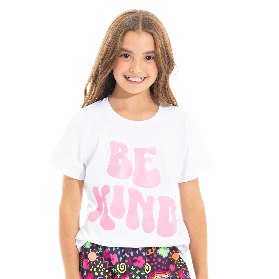 PIJAMA PARA NIÑAS DE SHORT BE KIND
