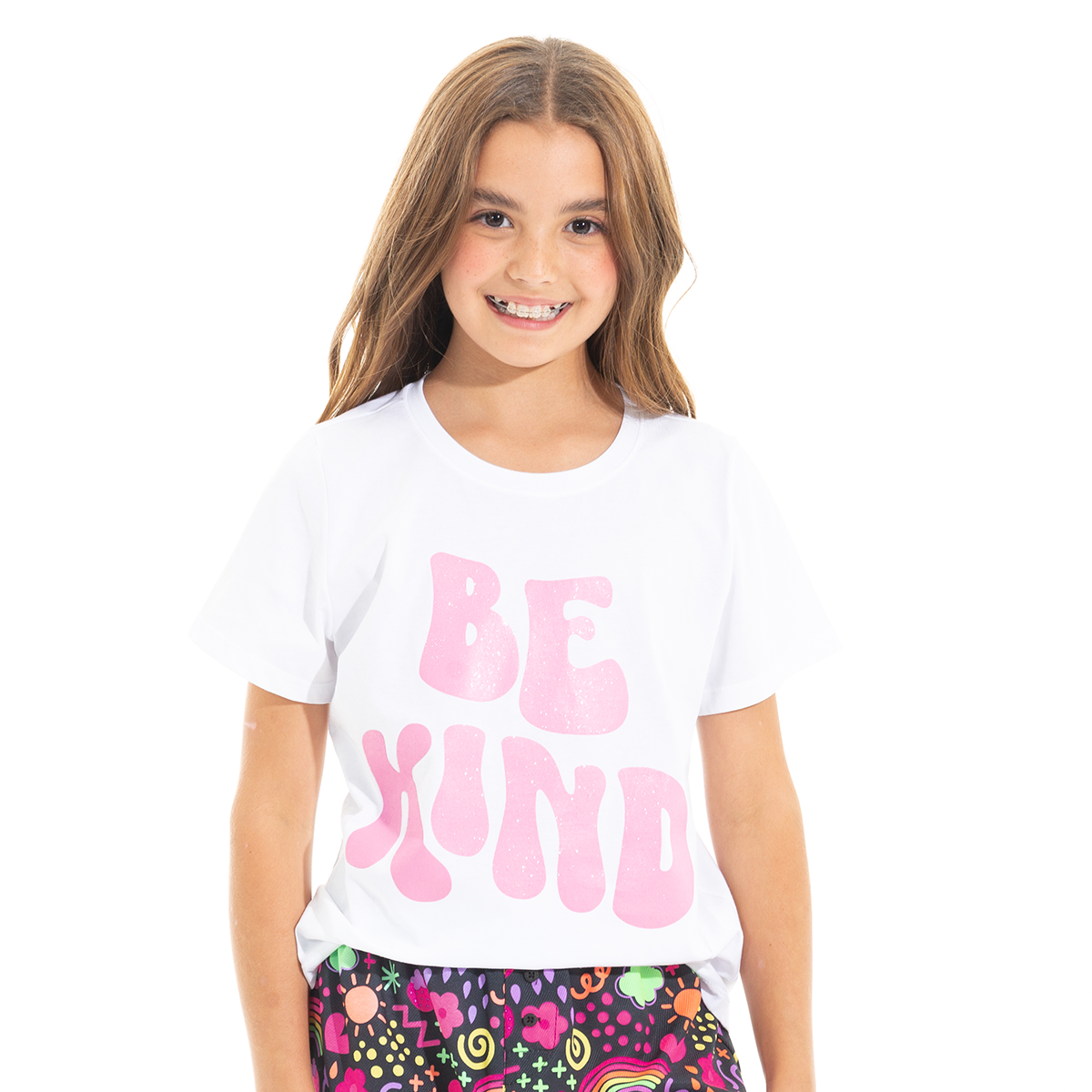 PIJAMA PARA NIÑAS DE SHORT BE KIND