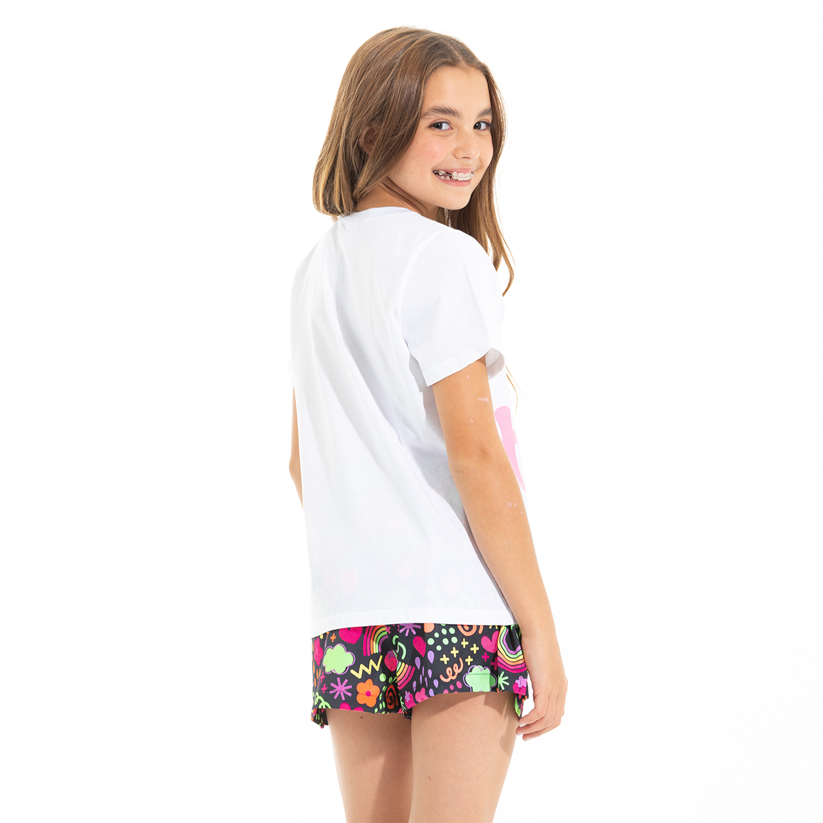 PIJAMA PARA NIÑAS DE SHORT BE KIND