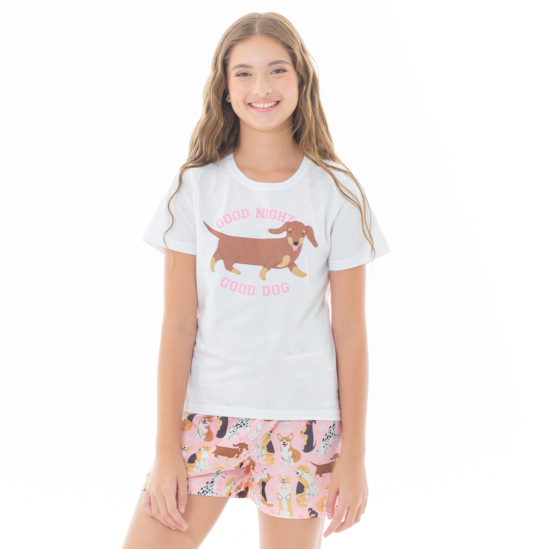 PIJAMA PARA NIÑAS – DOG