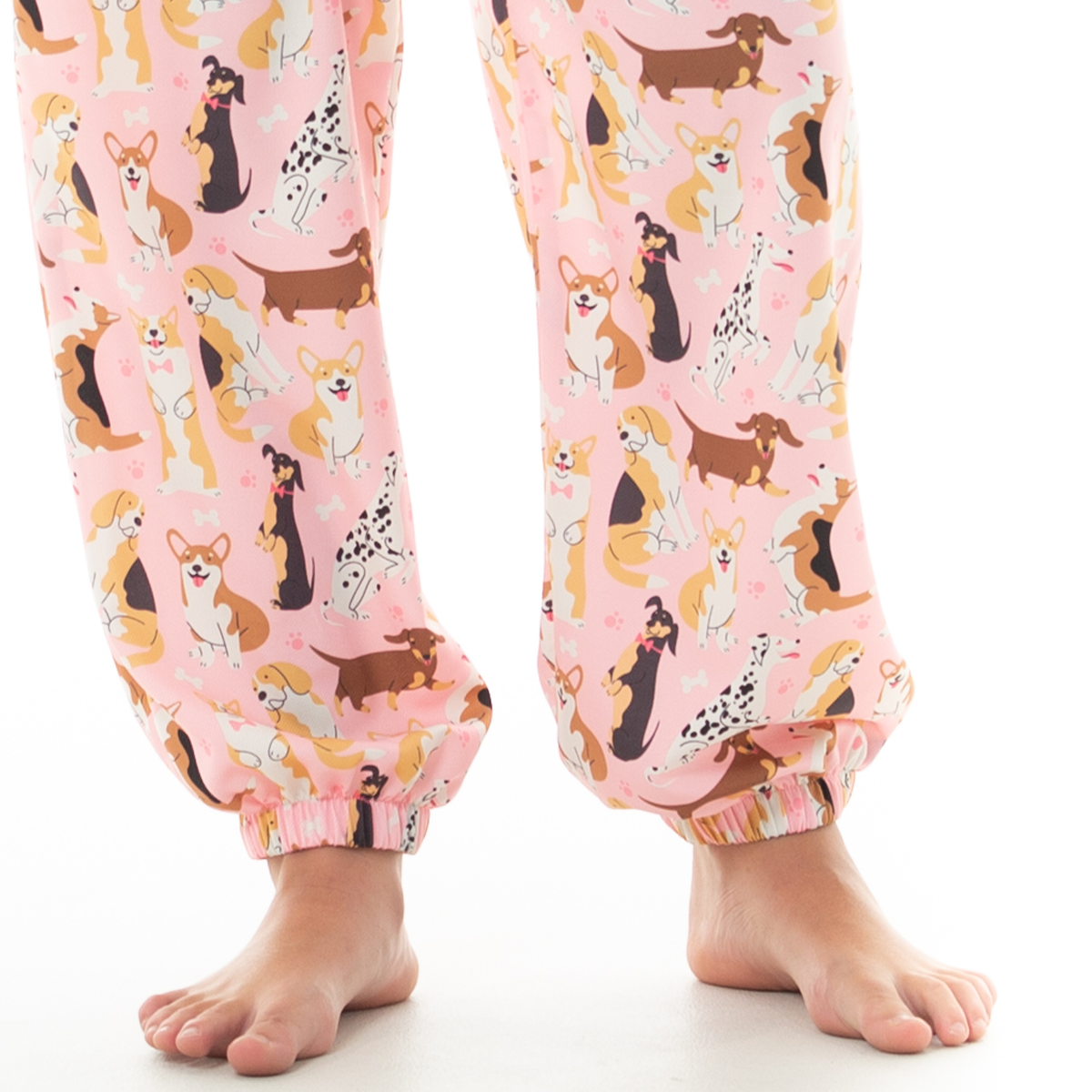 Pijama para niñas good dog – Blanca y Rosada