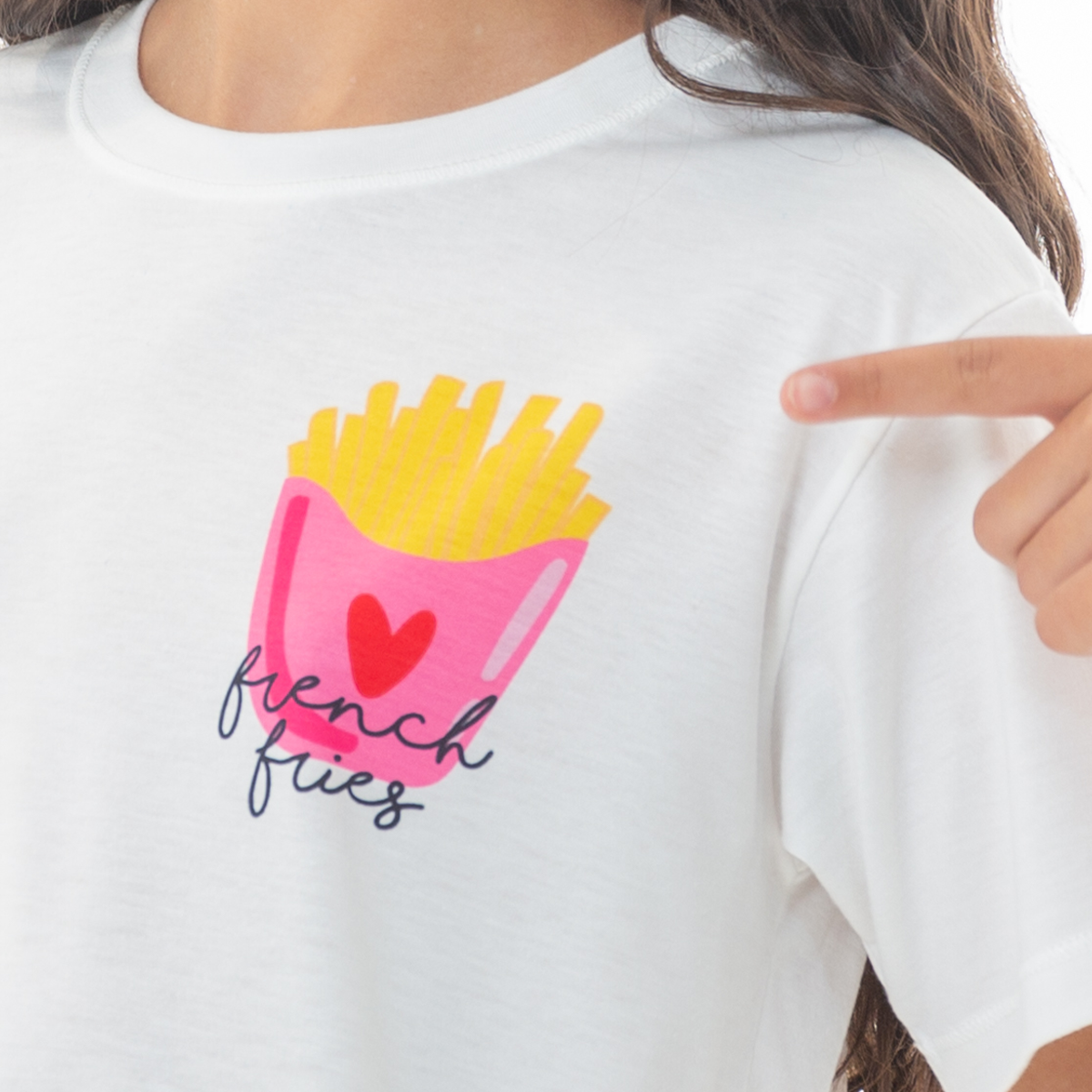 Pijama para niñas de pantalon Sweet Fries