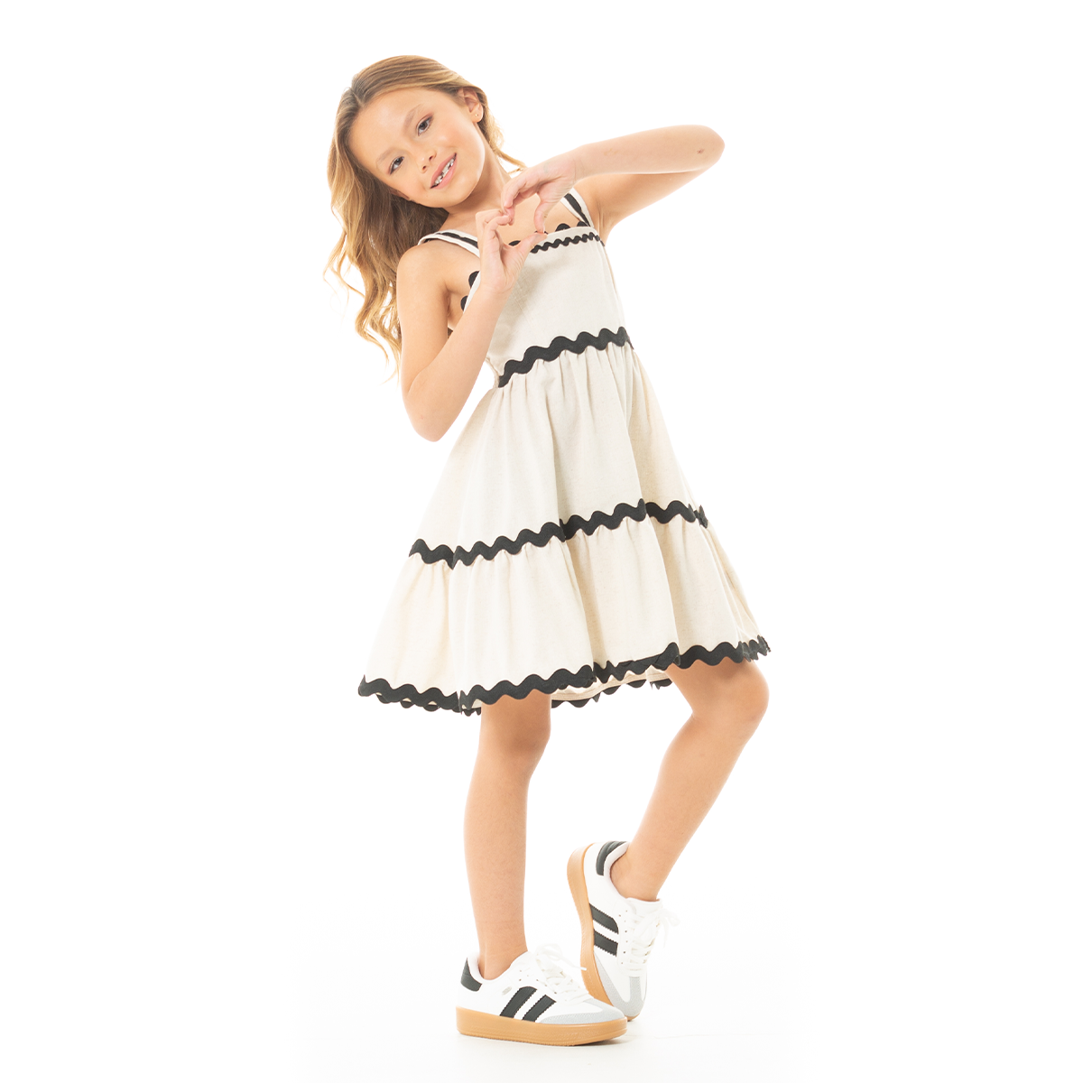 VESTIDO PARA NIÑAS CORTO CLASICO