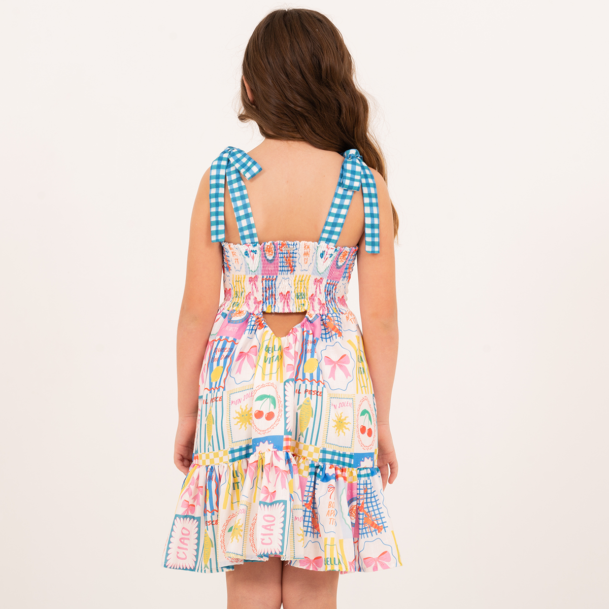 Vestido para niñas ciao con diseños estampados