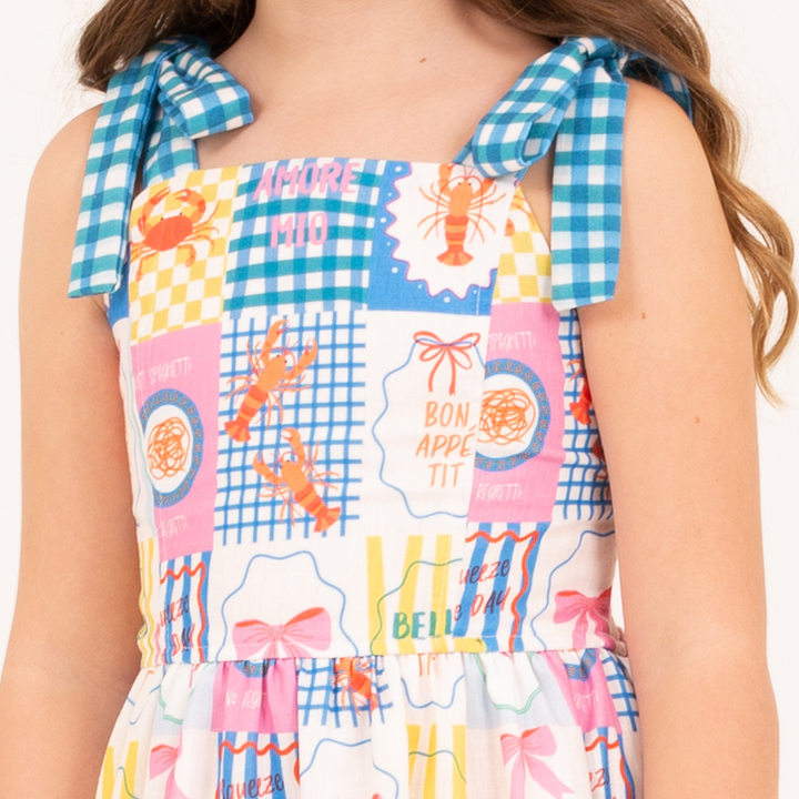 VESTIDO ESTAMPADO PARA NIÑA