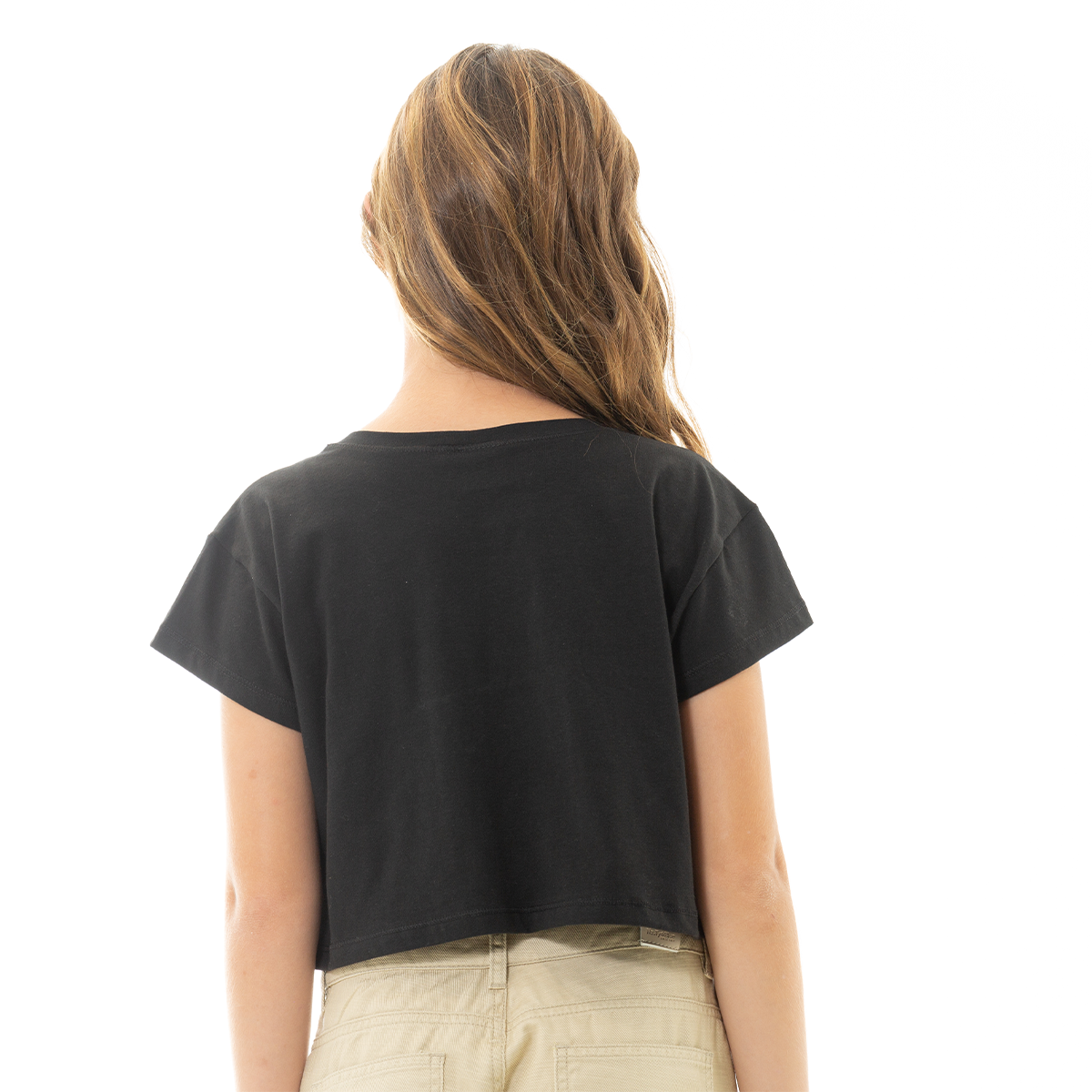 CAMISETA PARA NIÑAS CORTA ESTAMPADA