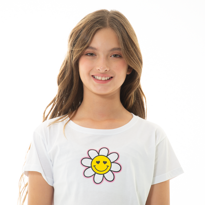 CAMISETA PARA NIÑAS CON ESTAMPADO