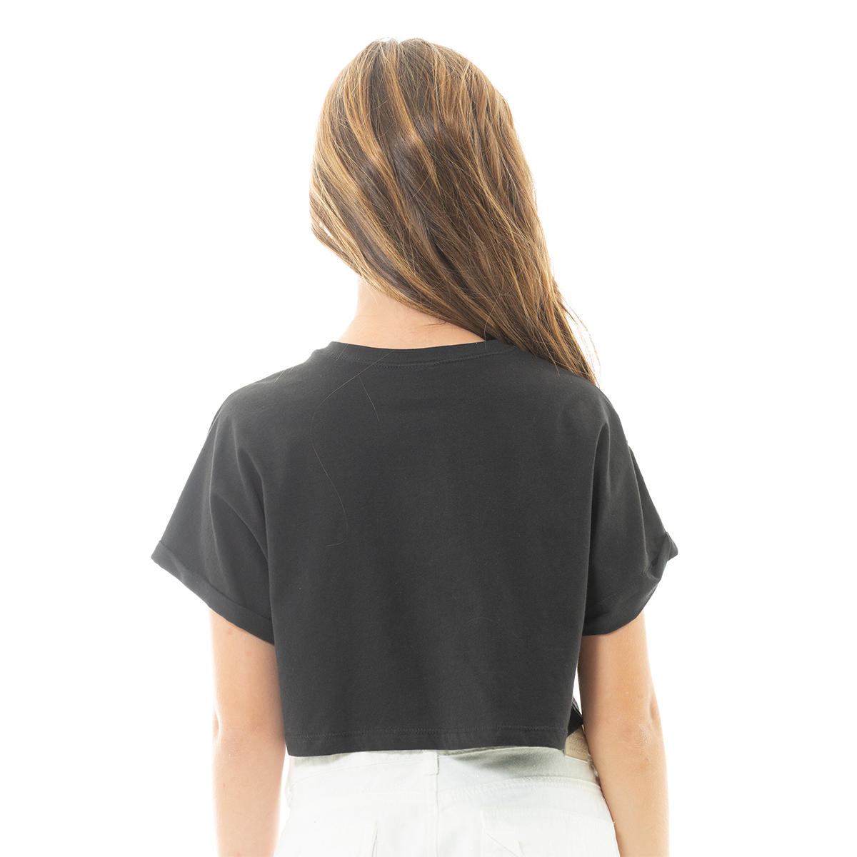 CAMISETA PARA NIÑAS FLORES BORDADA