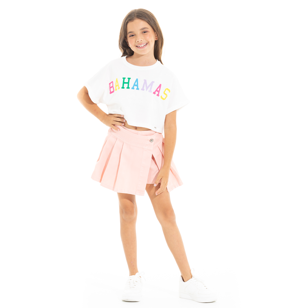 CAMISETA PARA NIÑAS BORDADA