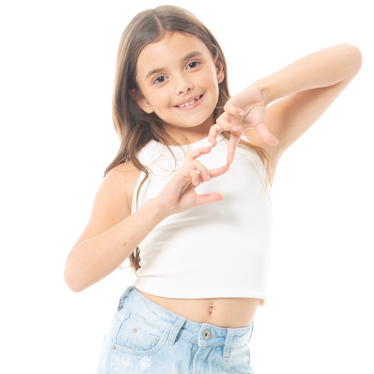CROP TOP PARA NIÑAS
