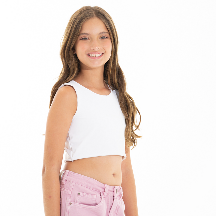 CROP TOP PARA NIÑAS